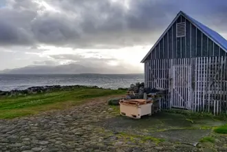 Hakarlaskurinn Shark Shed Nearby Kvika Footbath Medium