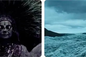 Filming Locations Iceland Northman Movie Bjork Witch And Svinafellsjokull Glacier.