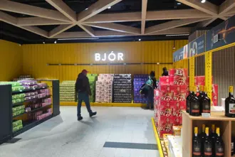 Duty Free Keflavik Airport Beverages Iceland.