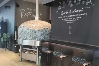 Hja Hollu Restaurant at Keflavik Airport in Iceland.