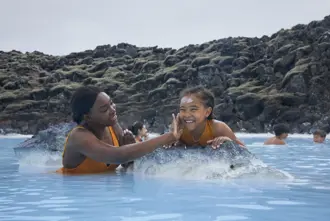 Blue Lagoon Family Fun Relaxing Iceland Medium
