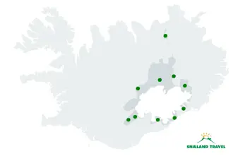 Vatnajokull National Park Map Area Iceland Large2100x1401