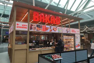 Bakad Bakery and Cafe at Keflavik Ariport in Iceland.