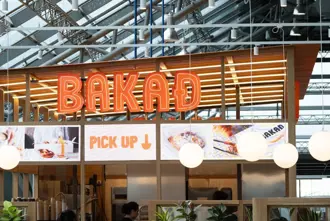 Bakad Cafe in Arrival Hall at Keflavik Airport Iceland