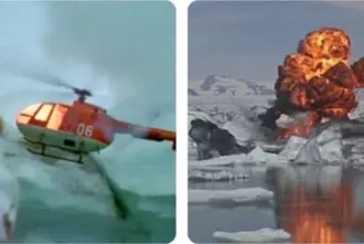 View To A Kill James Bond Movie Filming Location Iceland Jokulsarlon Glacier Lagoon Small