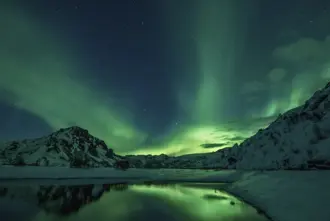 Green Northern Lights 2025 Iceland Customer Photo Large