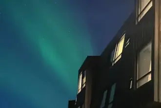 Fosshotel Glacier Lagoon Hotel Under Northern Lights Iceland Large